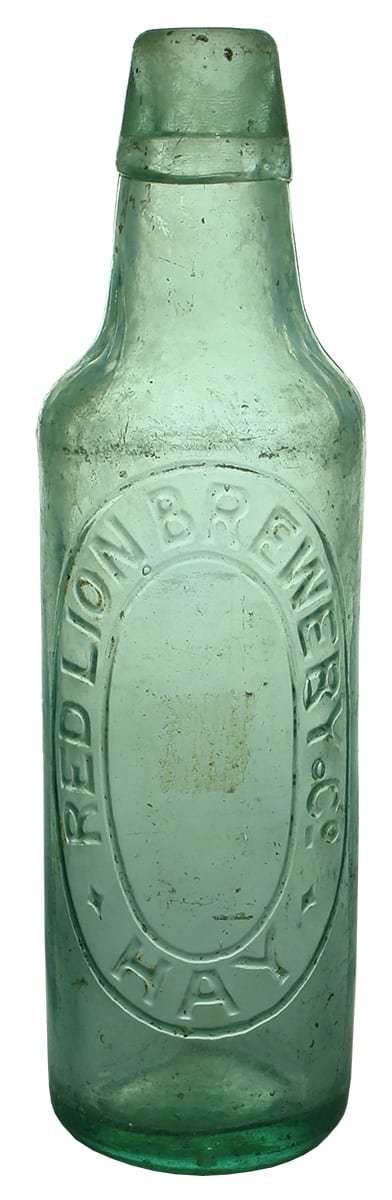 Red Lion Brewery Hay Antique Lamont Bottle