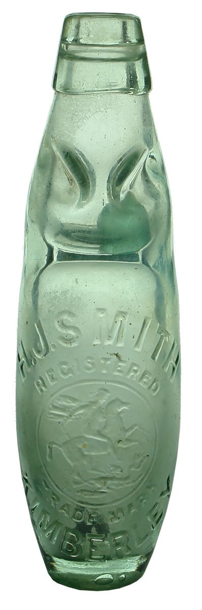 Smith Kimberley Antique Skittle Codd Bottle