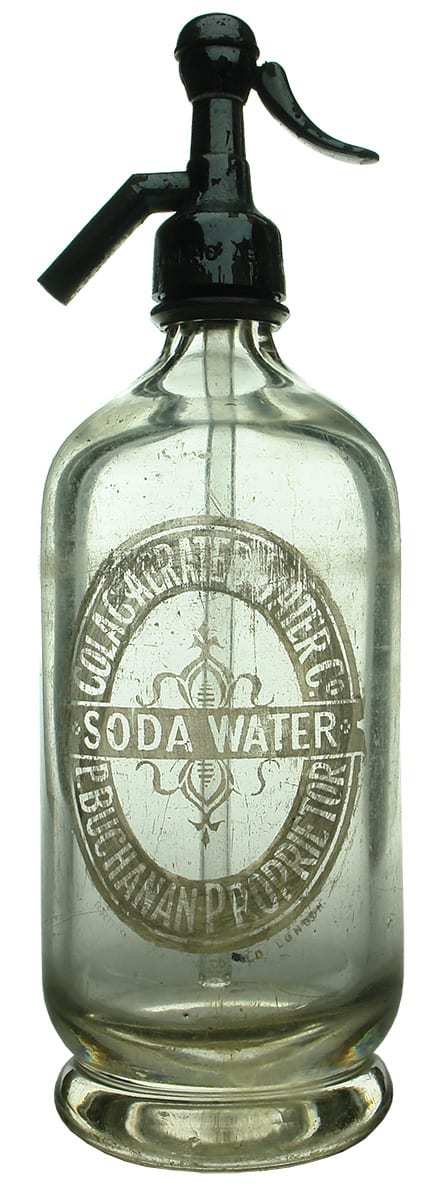 Colac Aerated Water Buchanan Soda Water Syphon