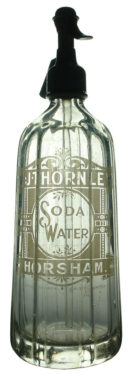 Thornley Horsham Soda Water Pyramid Syphon