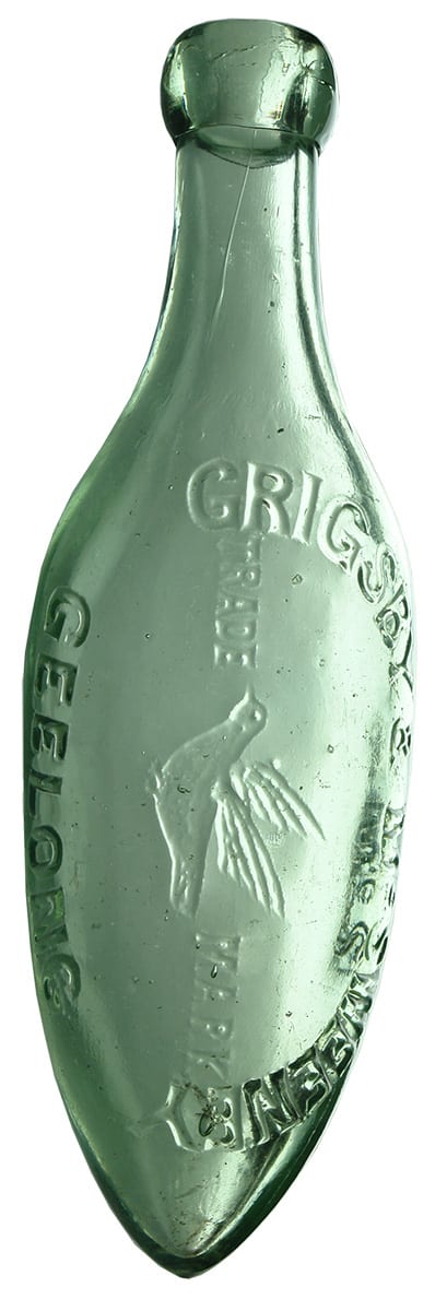 Grigsby McSweeney Geelong Antique Torpedo Bottle