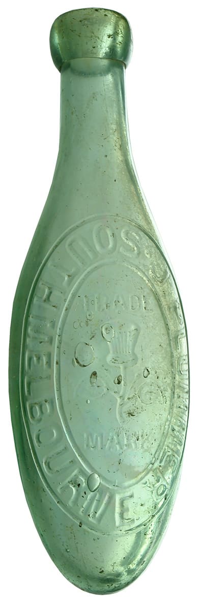 Plummer South Melbourne Antique Torpedo Bottle