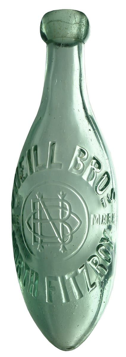 O'Neill Bros North Fitzroy Antique Torpedo Bottle