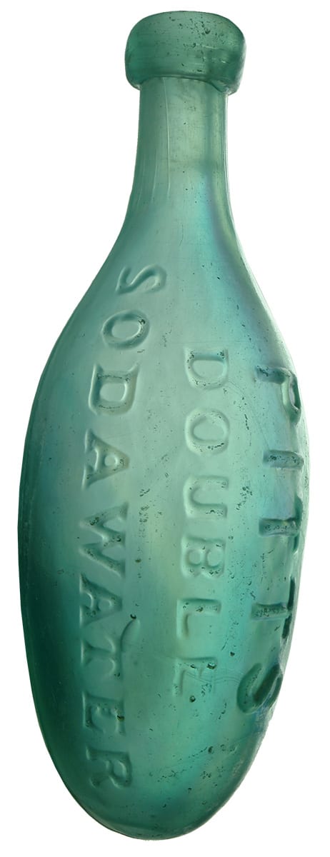 Pitts London Soda Water Torpedo Bottle