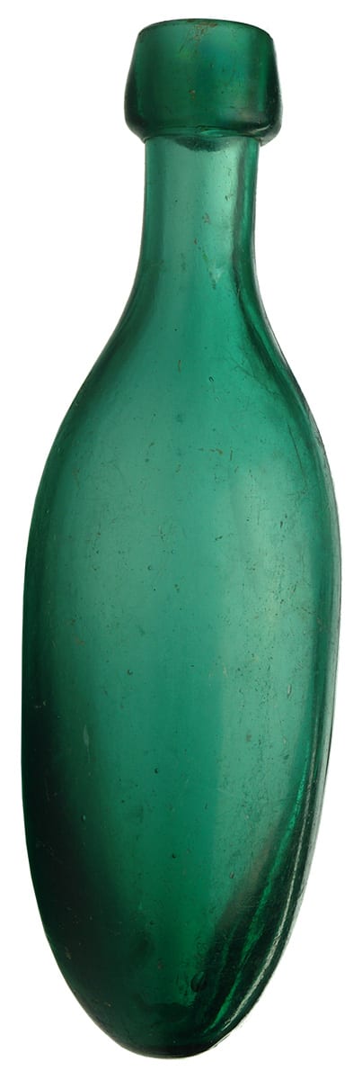 Green Torpedo Soft Drinks Antique Bottle