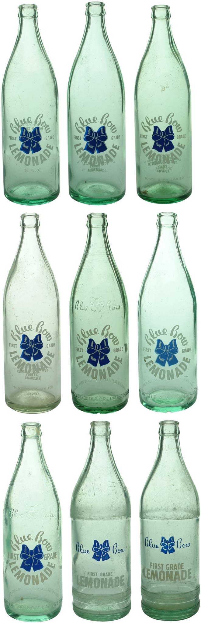 Blue Bow Sydney Vintage Crown Seal Bottles