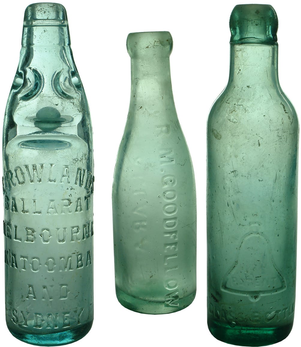 Antique Vintage Soft Drink Bottles