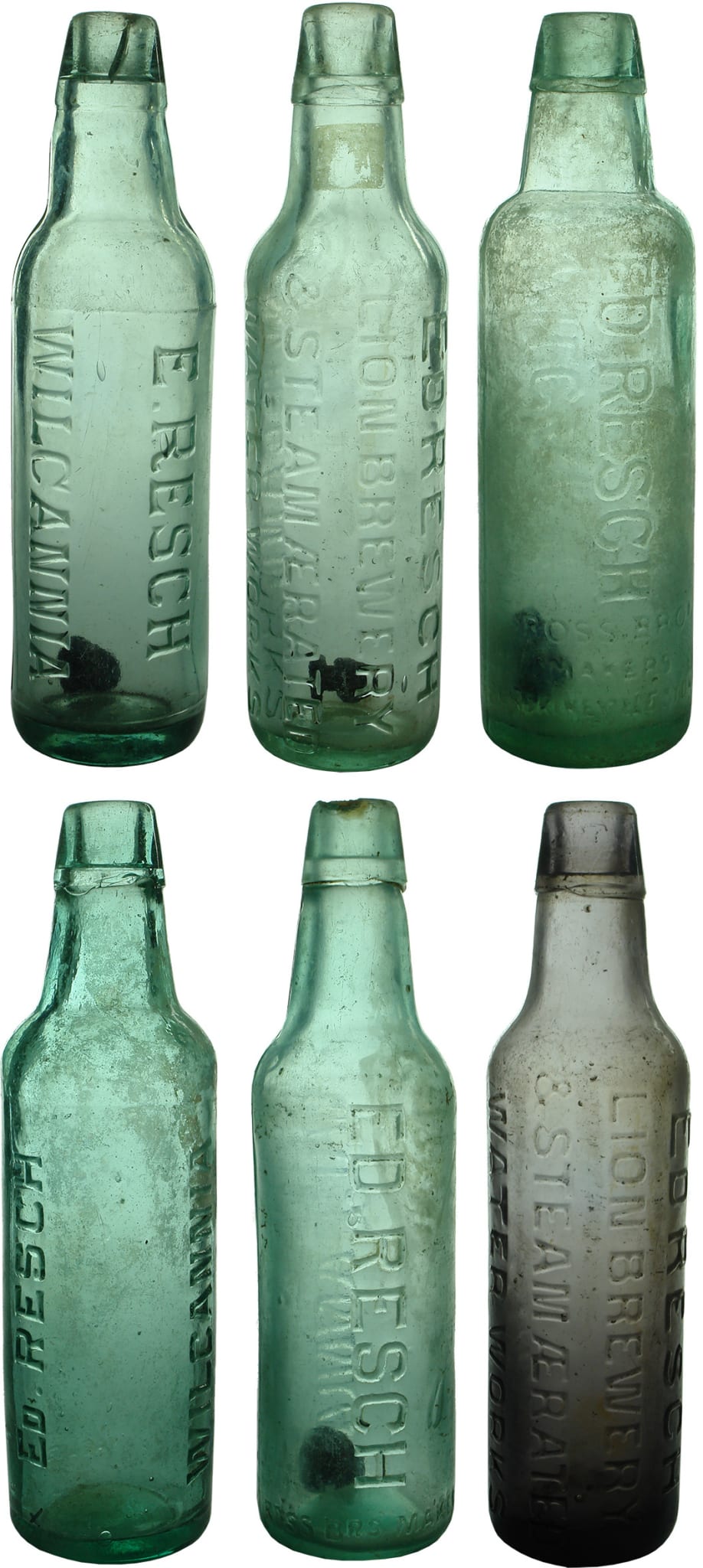 Resch Wilcannia Lamont Bottles