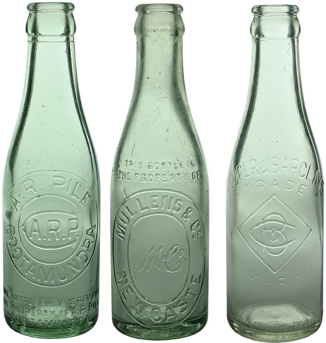 Old Crown Seal Vintage Bottles