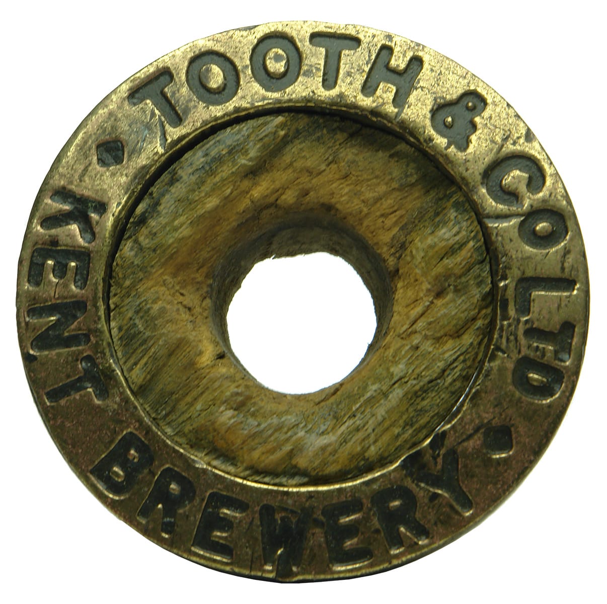 Tooth Kent Brewery Brass Barrel Bung
