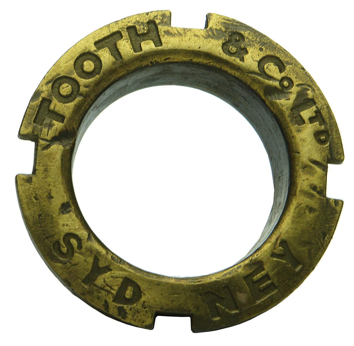 Tooth Sydney Brass Barrel Bung
