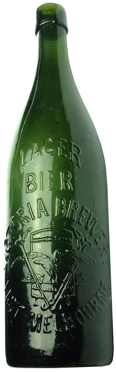 Victoria Brewery Lager Bier East Melbourne Bottle
