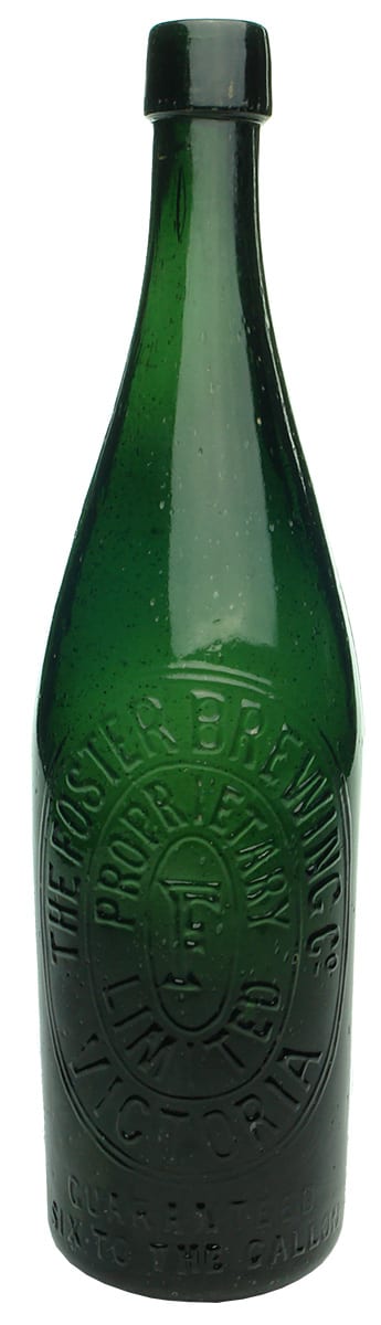 Foster Brewing Co Victoria Antique Bottle