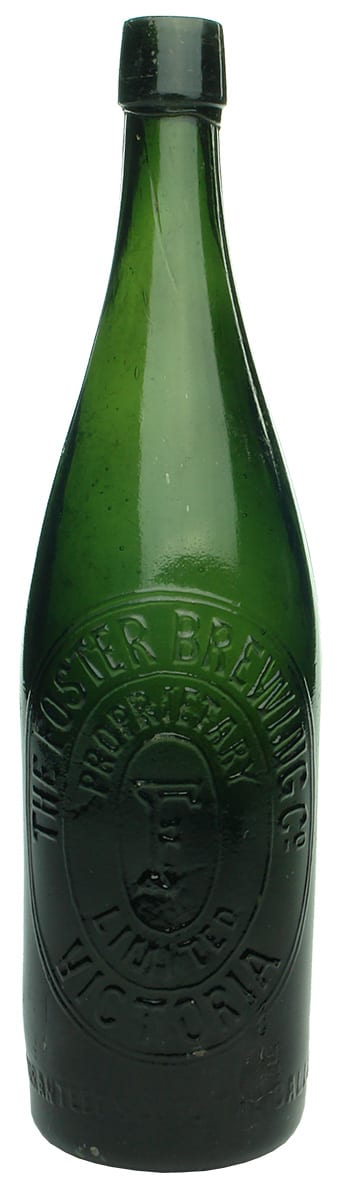 Foster Brewing Co Victoria Antique Bottle