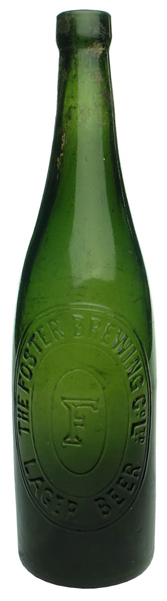Foster Brewing Co Victoria Lager Beer Antique Bottle
