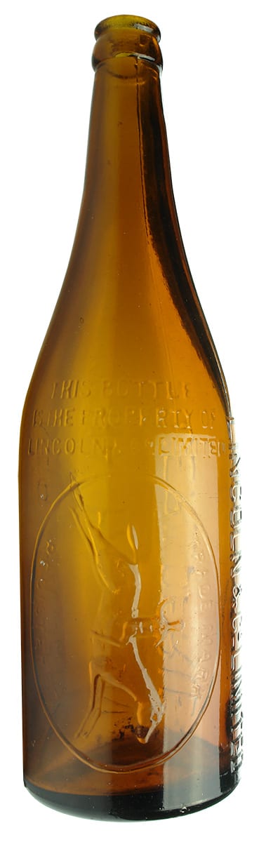 Lincoln Narrandera Hay Hillston Jerilderie Crown Seal Beer Bottle