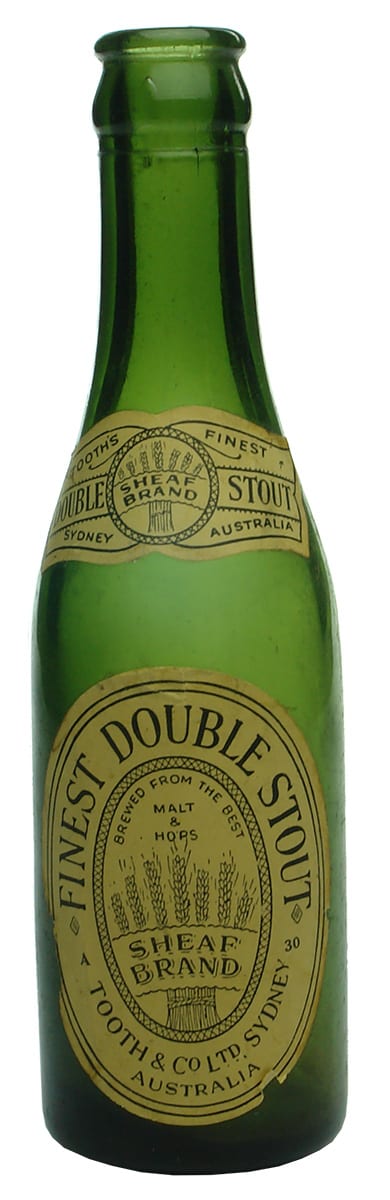 Tooth's Finest Double Stout Sydney Bottle