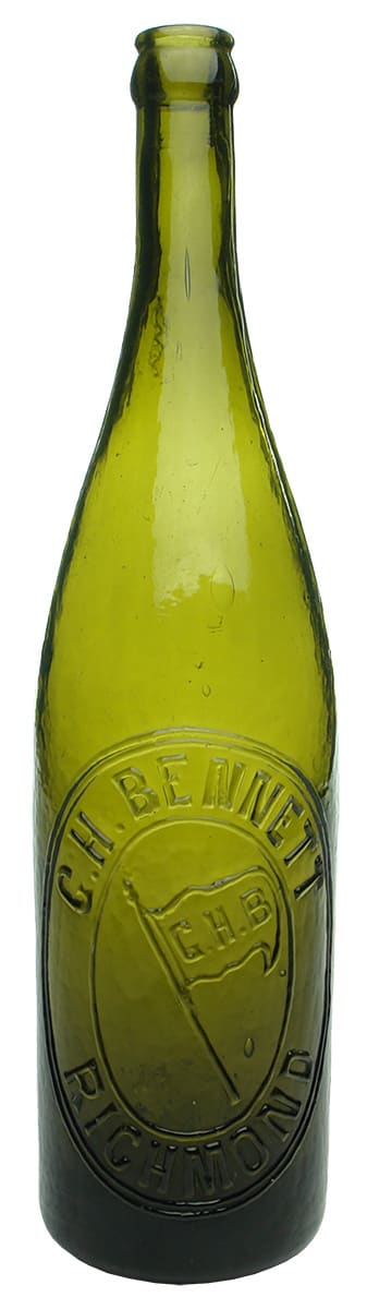 Bennett Richmond Hop Beer Crown Seal Bottle