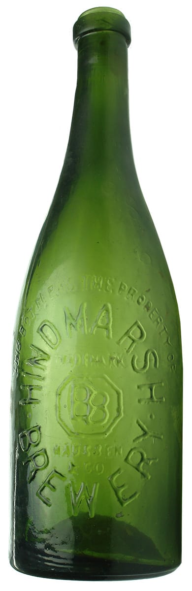 HIndmarsh Brewery Haussen Antique Beer Bottle