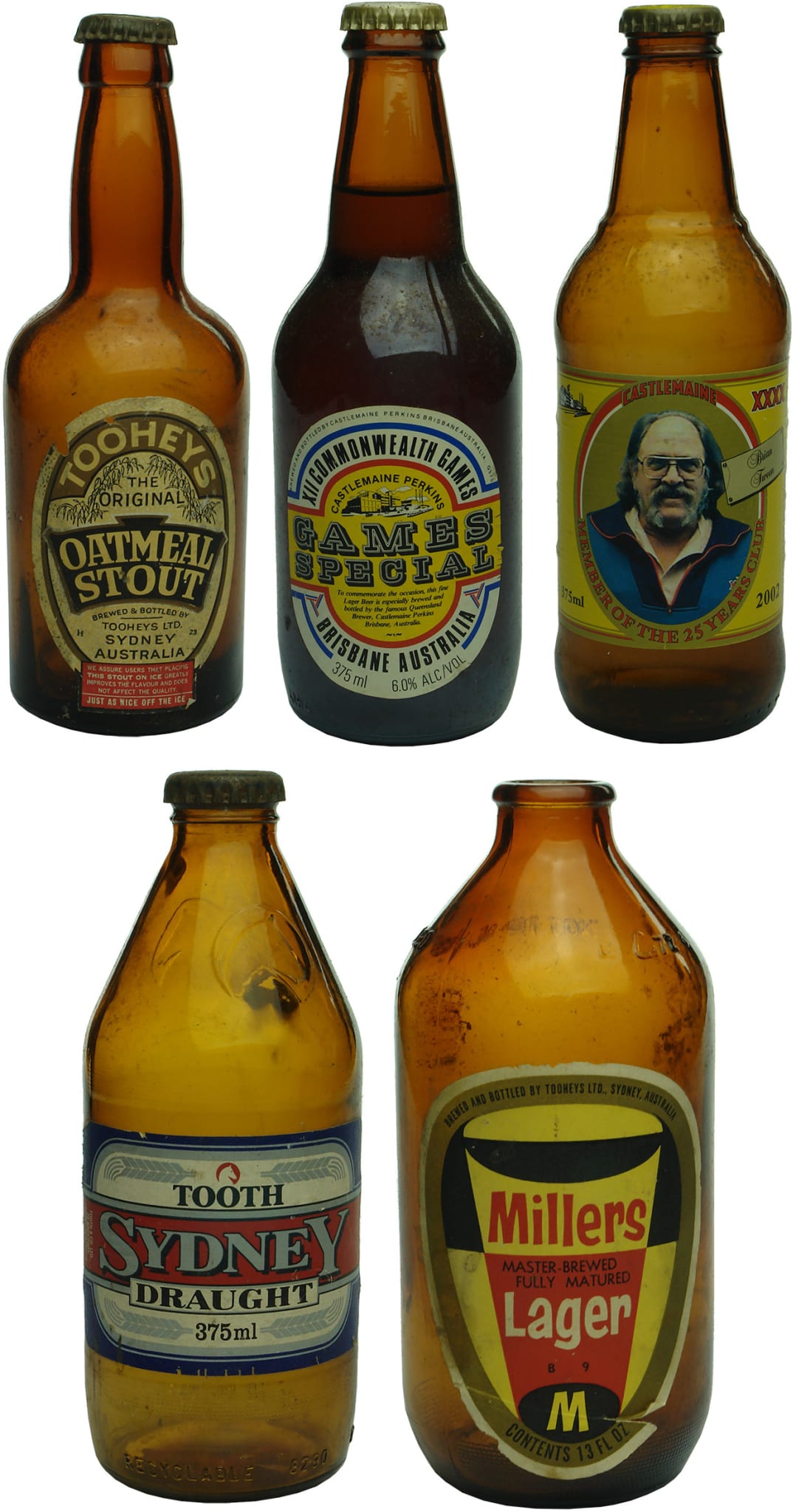 Modern Commemorative Beer Stubbies