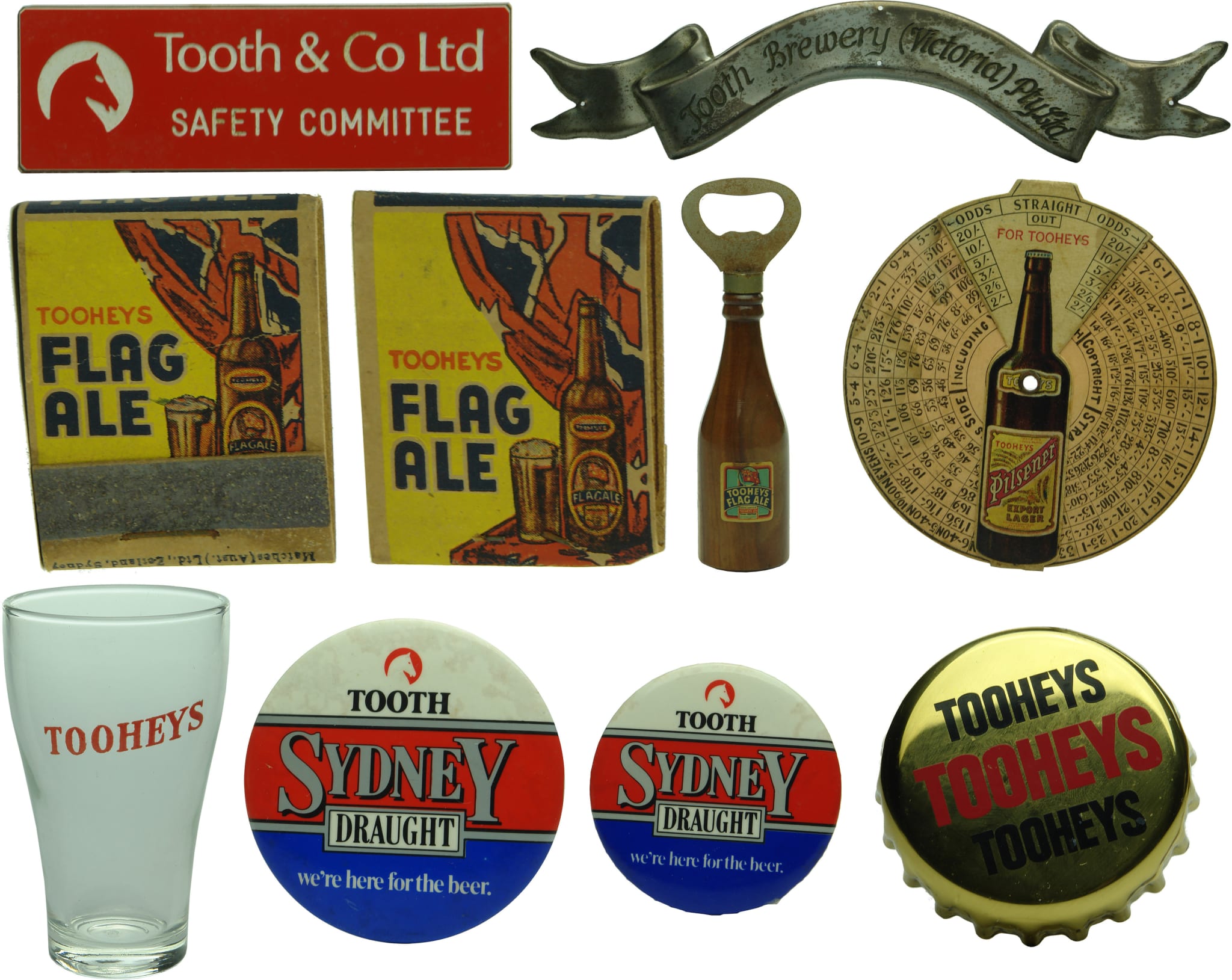 Tooths Tooheys Sydney Advertising Promotional Items