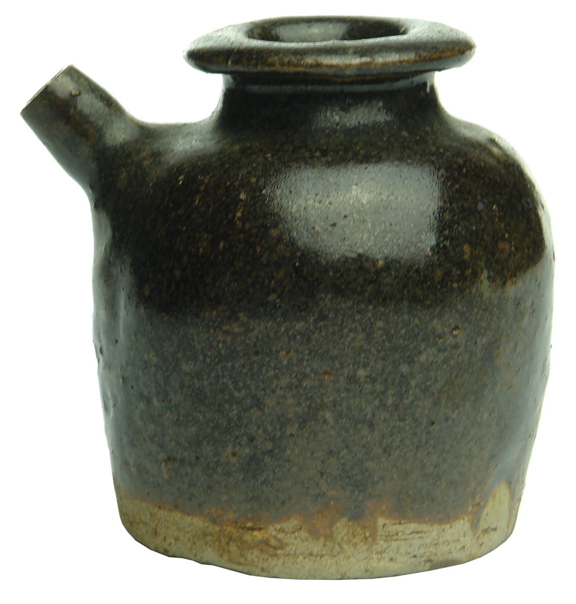 Small Brown Glaze Chinese Pot