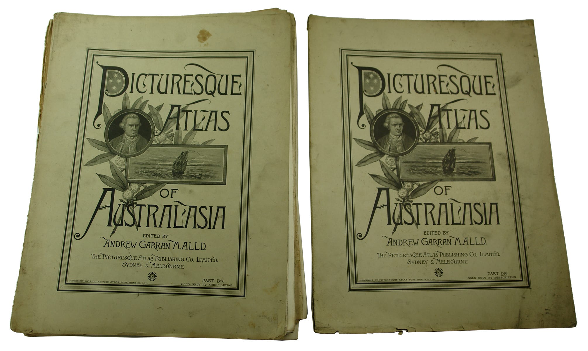 Picturesque Atlas Australasia Antique Books