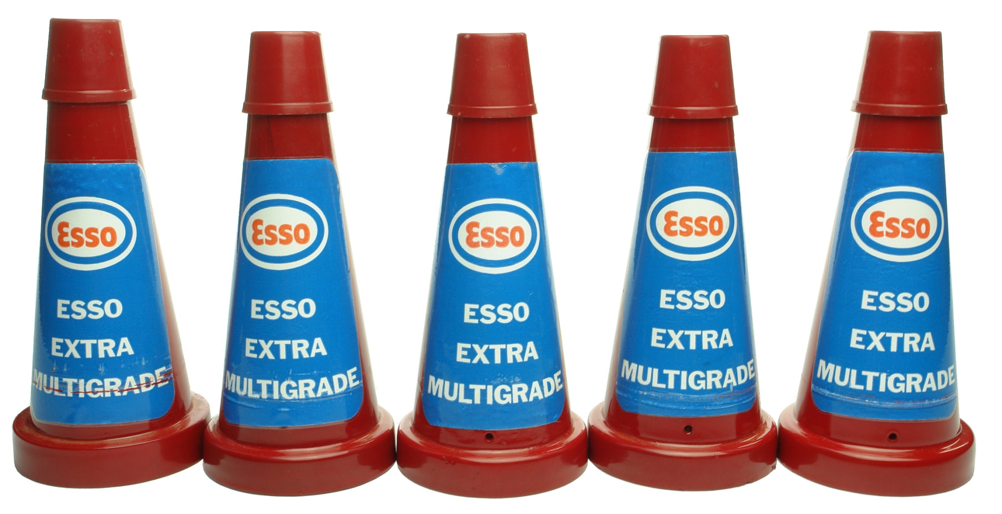 Esso Multigrade Oil Pourers plastic