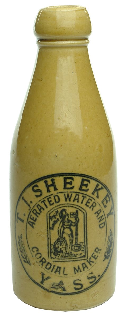 Sheekey Yass Stone Ginger Beer Bottle