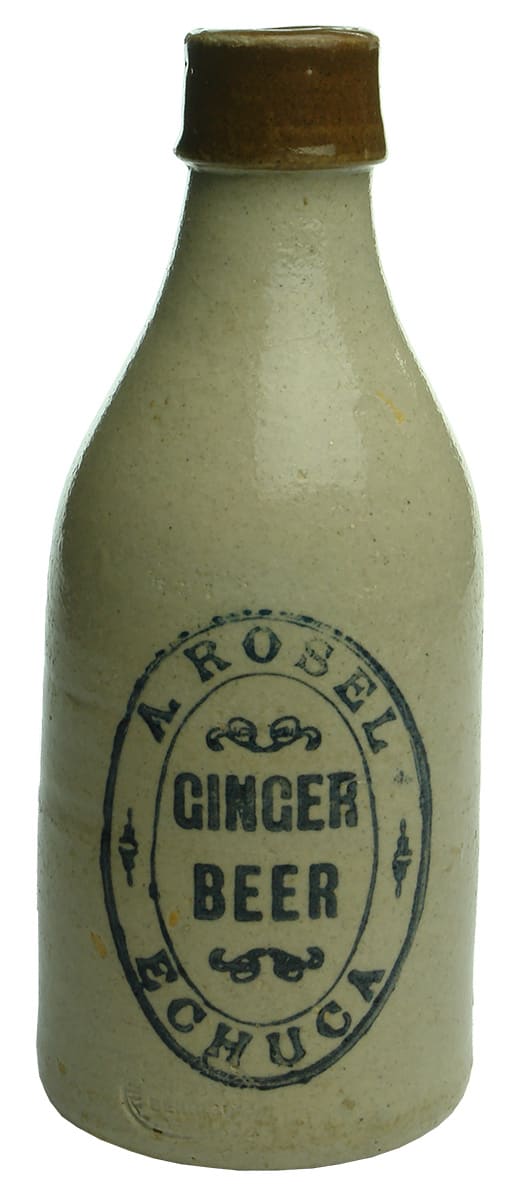 Rosel Echuca Antique Ginger Beer Bottle