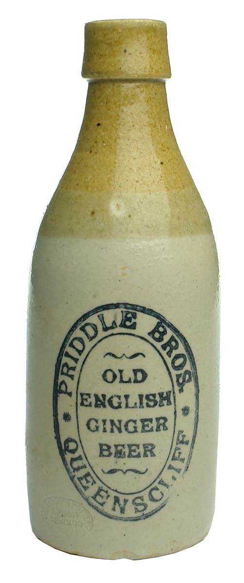 Priddle Queenscliff Stone Ginger Beer Bottle