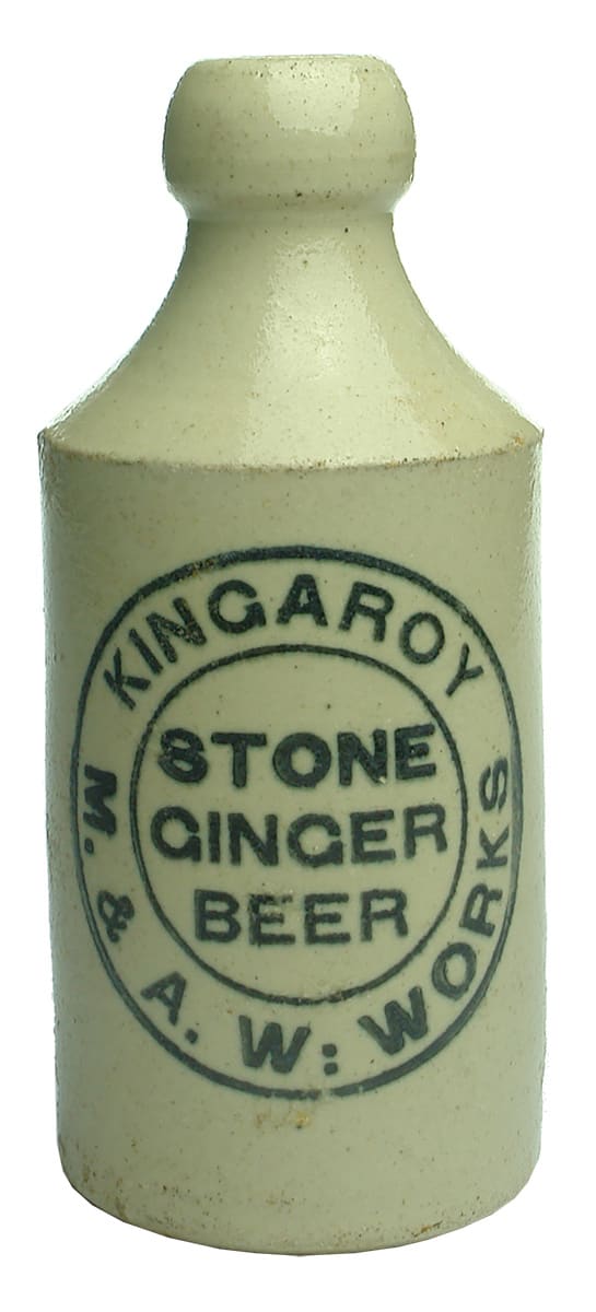 Kingaroy Stone Ginger Beer Bottle