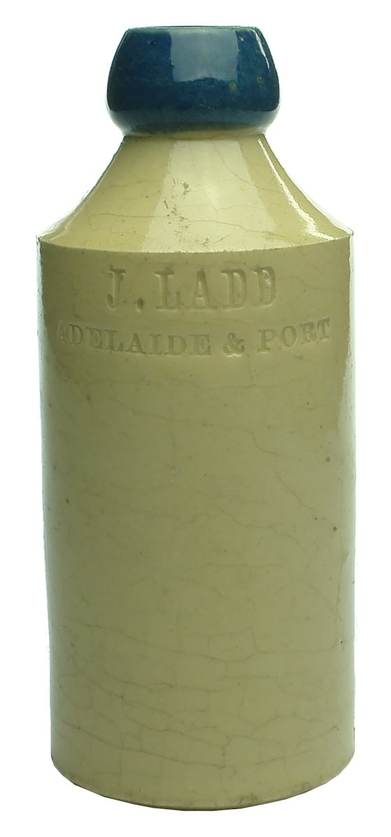 Ladd Adelaide Port Stone Ginger Beer Bottle