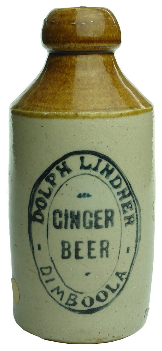 Lindner Dimboola Stone Ginger Beer Bottle