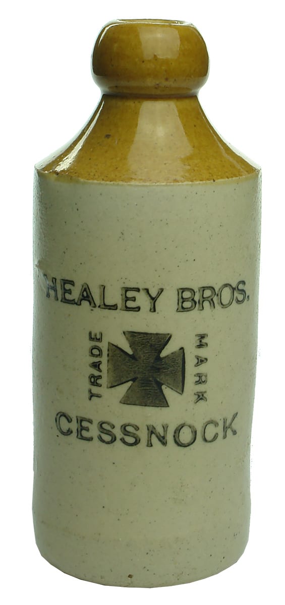 Healey Cessnock Stone Ginger Beer Bottle