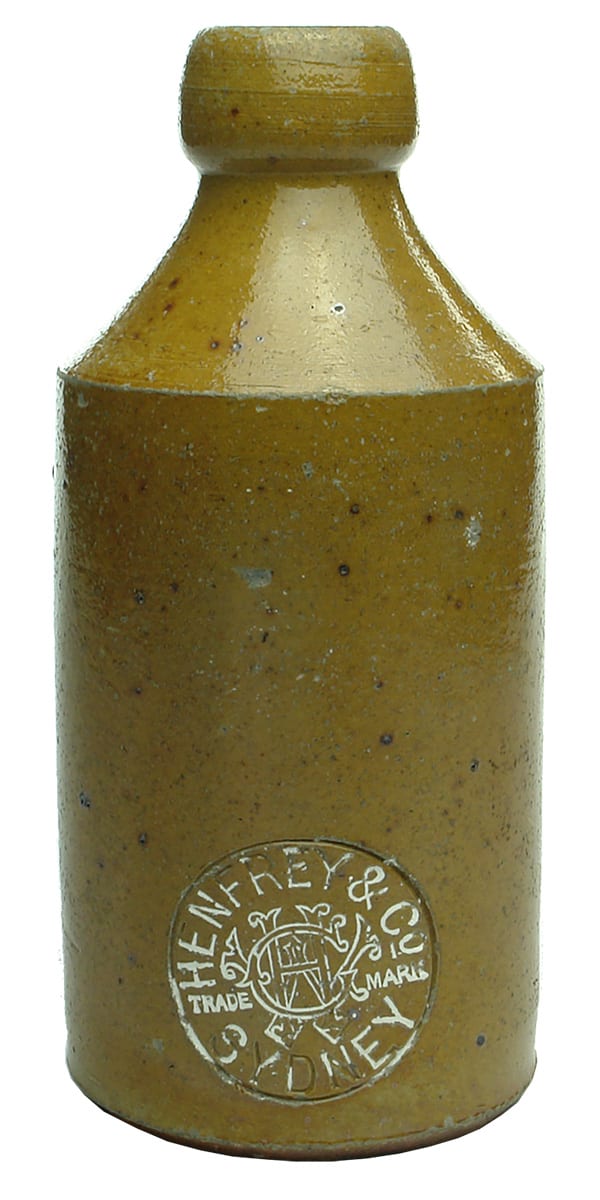 Henfrey Sydney Stone Ginger Beer Bottle