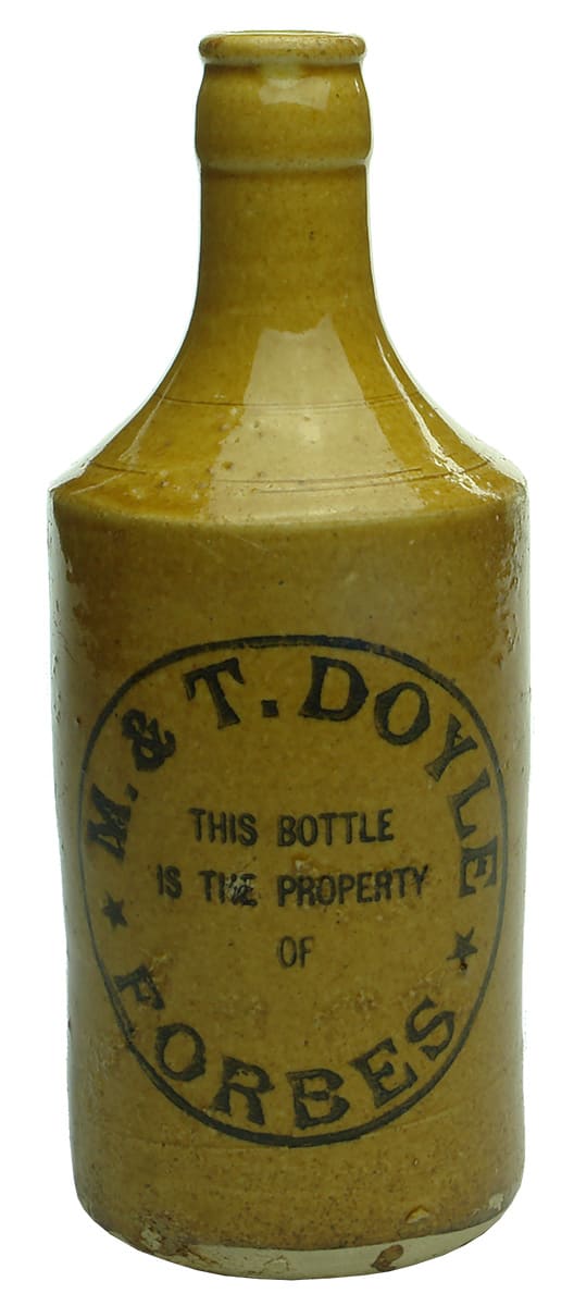 Doyle Forbes Stone Ginger Beer Bottle