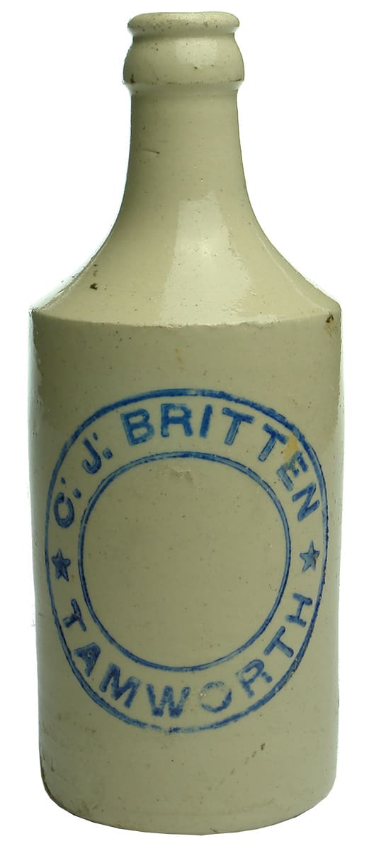 Britten Tamworth Stone Ginger Beer Bottle