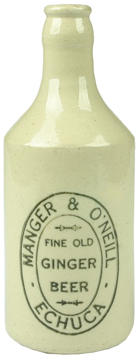 Manger O'Neill Echuca Stone Ginger Beer Bottle