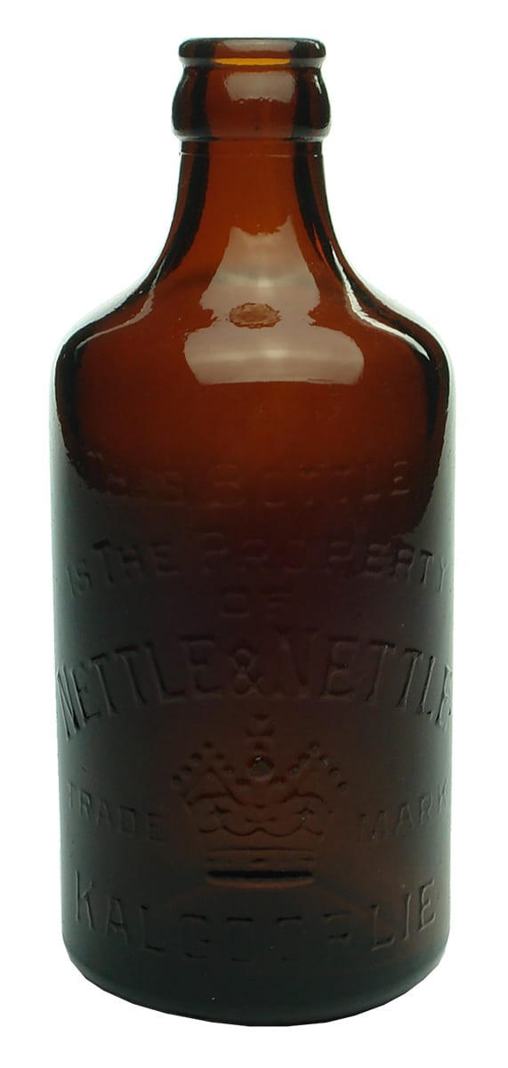 Nettle Nettle Kalgoorlie Glass Ginger Beer Bottle