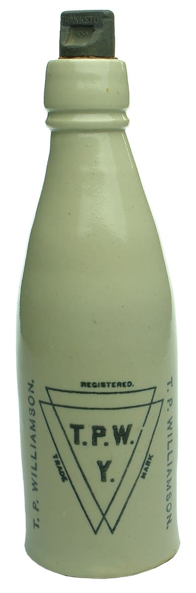 Williamson Yass Stone Ginger Beer Bottle