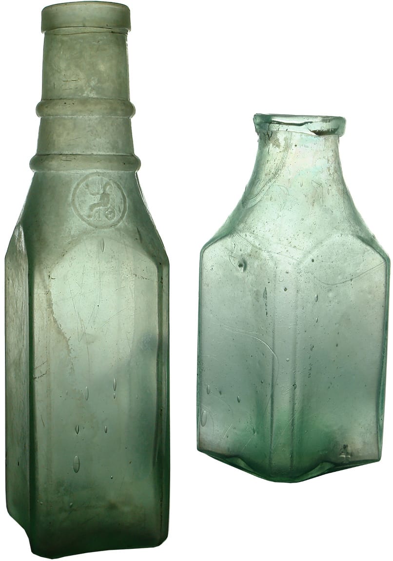 Old Antique Goldfields Era Pickle Bottles