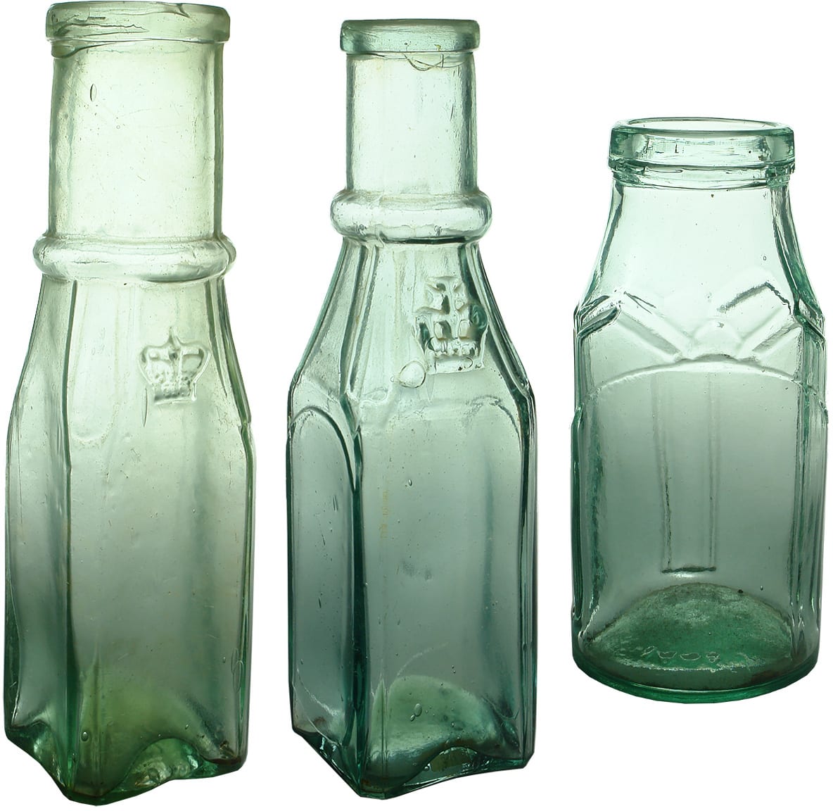 Old Antique Goldfields Era Pickle Bottles