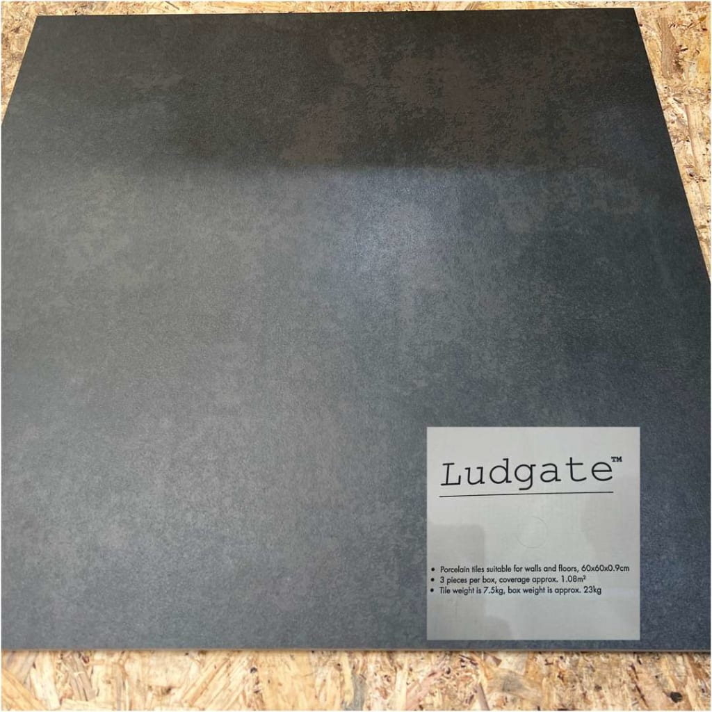 Grade-A Genuine Ludgate Porcelain Floor & Wall Tiles in Various Colours | Shipping Available