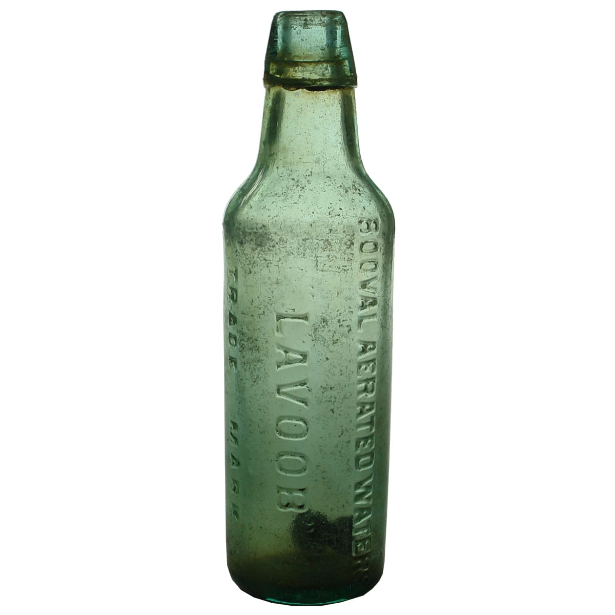 Lamont. Booval Aerated Waters. Lavoob. Aqua. 10 oz. (Ipswich, Queensland)