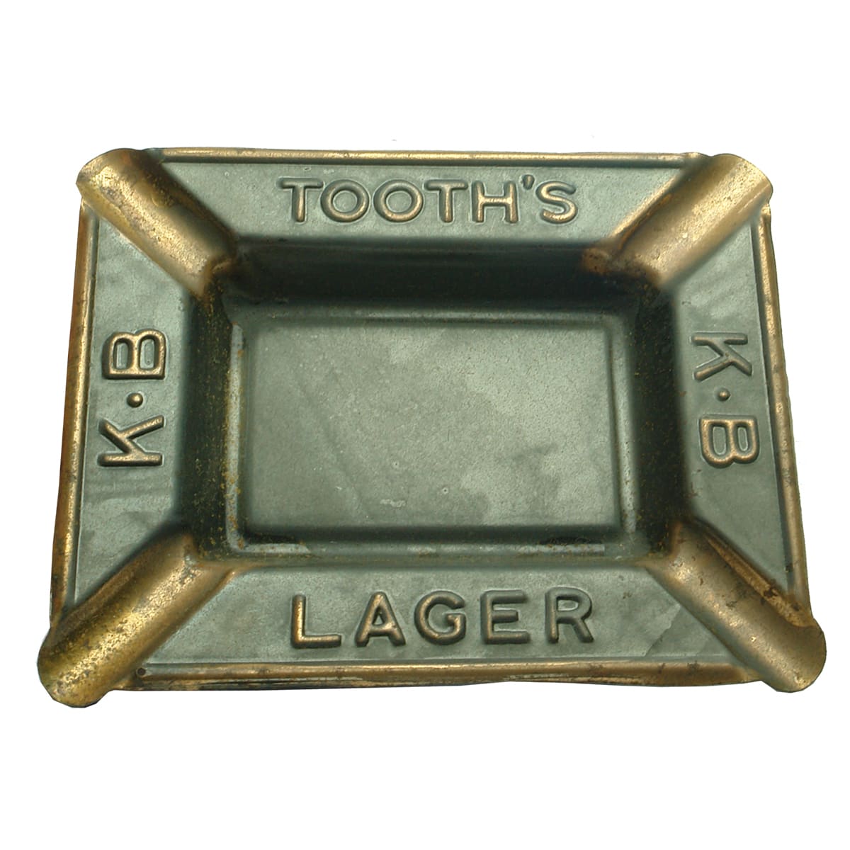 Ashtray. Tooth's K. B Lager. (Sydney, New South Wales)