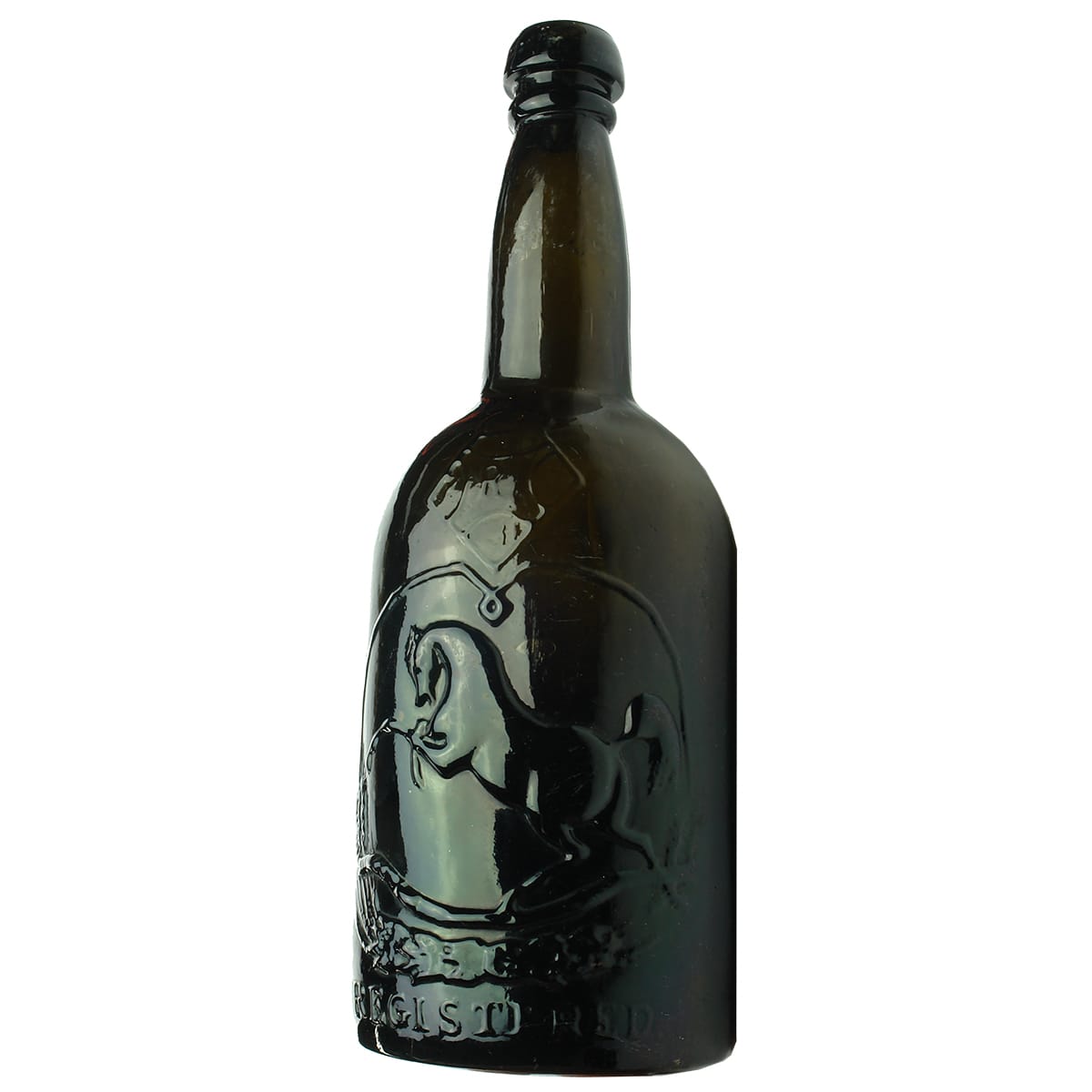 Beer. Squat Black Horse Ale. 26 oz.