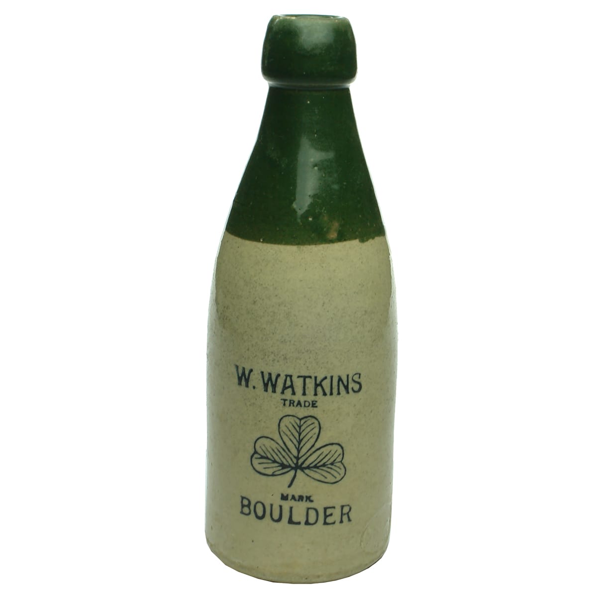 Ginger Beer. Watkins, Boulder. Champagne. Green Top. Price Bristol. (Western Australia)