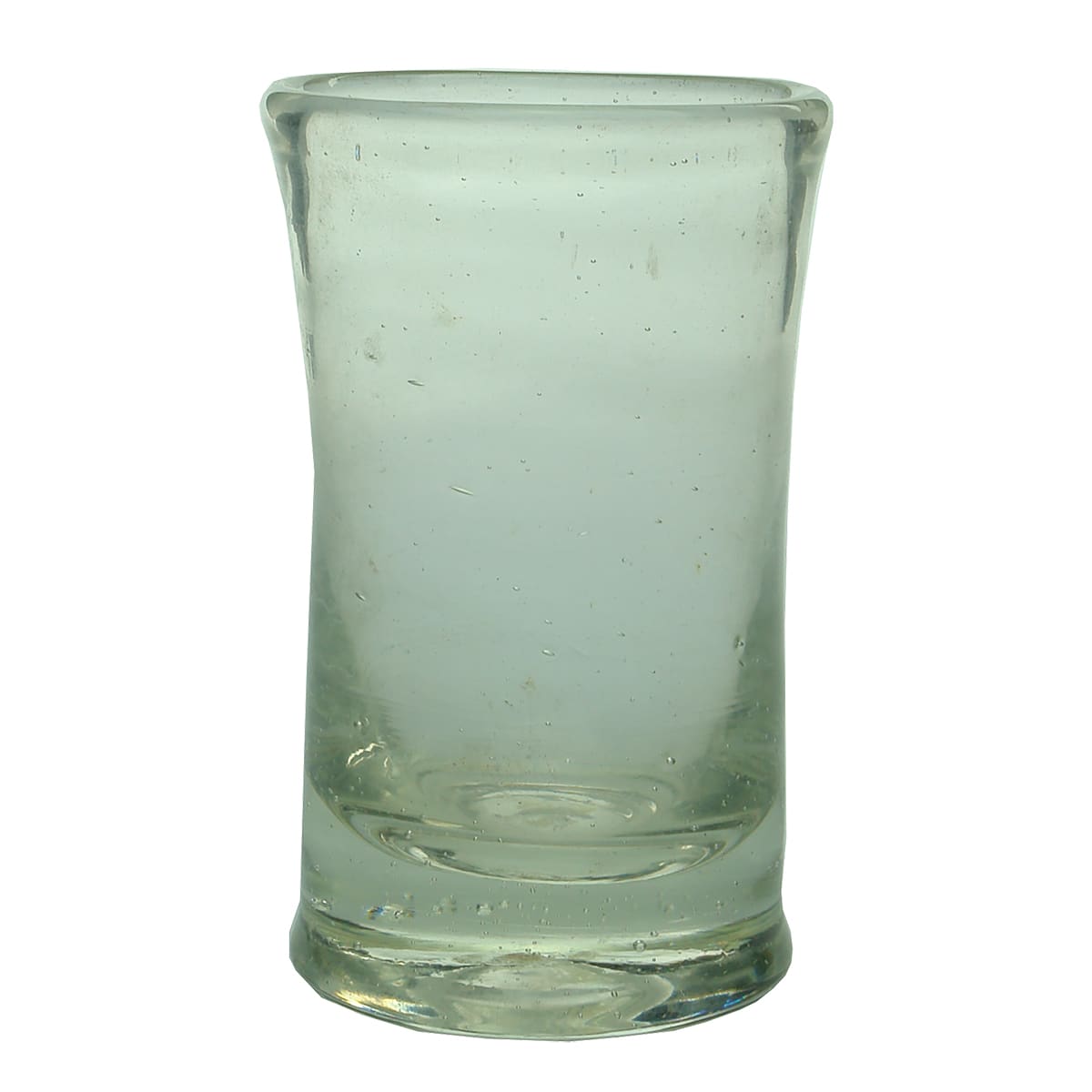 Early Glass. Heavy Tumbler with Pontil.