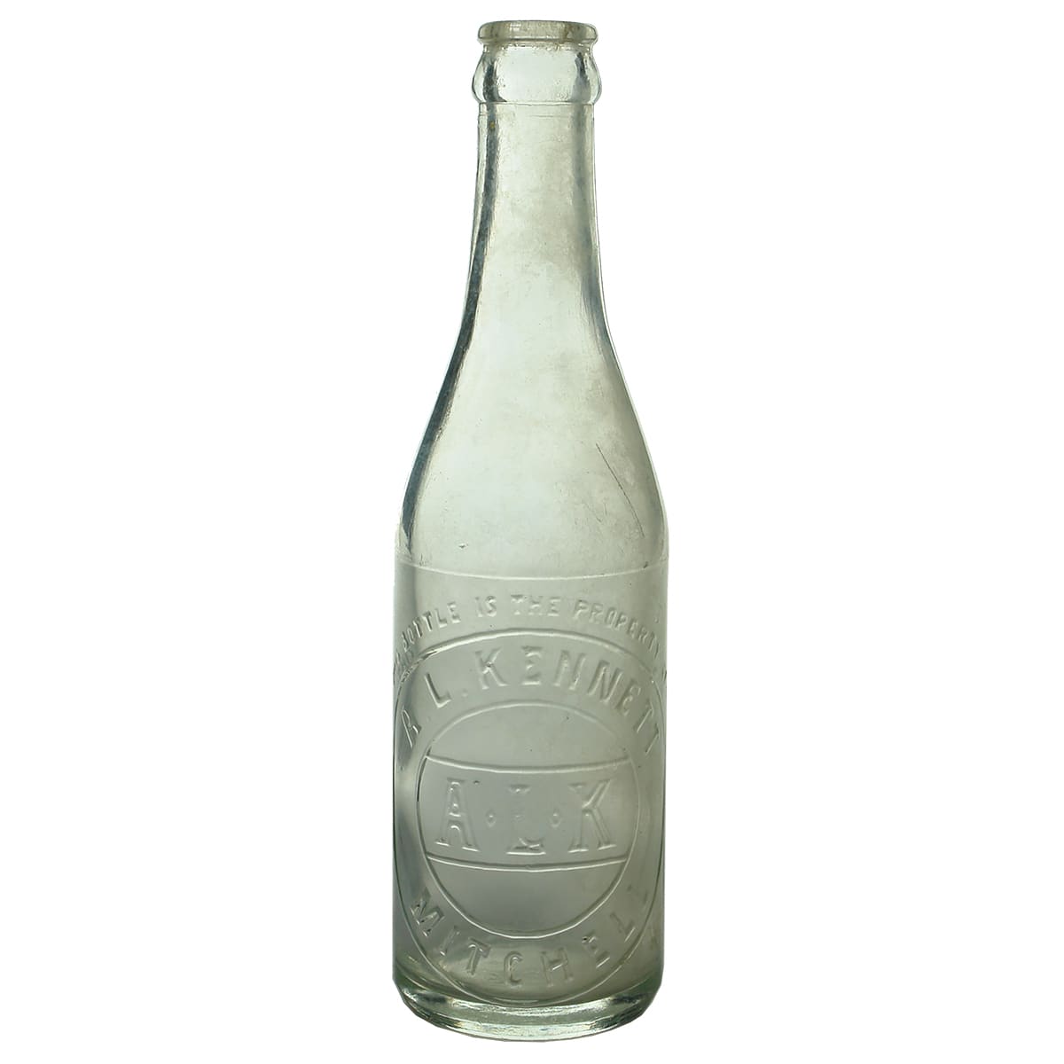 Crown Seal. A. L. Kennett, Mitchell.  Champagne.  Clear.  10 oz. (Queensland)